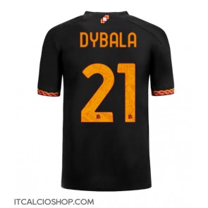AS Roma Paulo Dybala #21 Terza Maglia 2023-24 Manica Corta